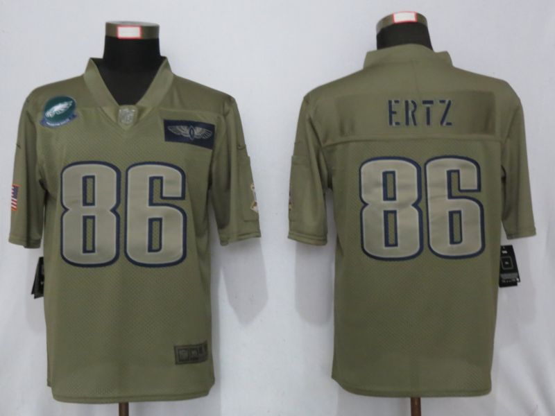 Men Philadelphia Eagles #86 Ertz Nike Camo 2019 Salute to Service Limited NFL Jerseys->women nfl jersey->Women Jersey